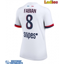 Paris Saint-Germain Fabian Ruiz #8 Replica Away Shirt Ladies 2025-26 Short Sleeve